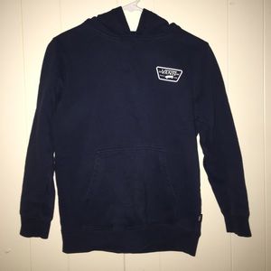 Dark blue vans hoodie